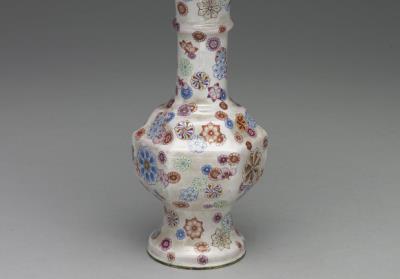 图片[2]-Painted enamel Gu-shaped vase, Qing dynasty, Qianlong reign (1736-1795)-China Archive